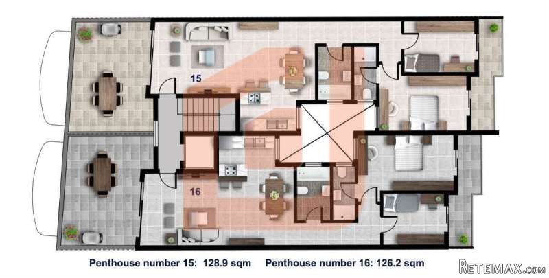 Terraced Penthouse Naxxar, Central For..
