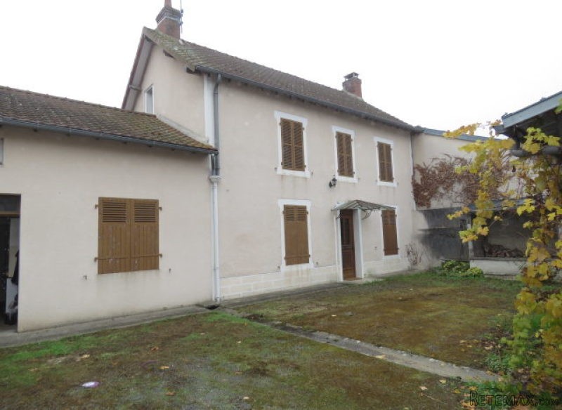 Character house with garages in small..