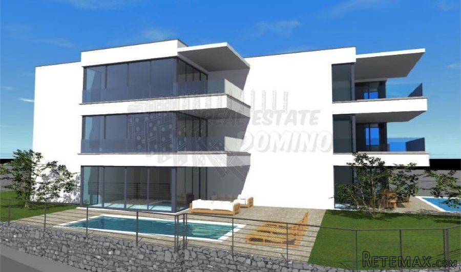 Građevinsko zemljište s projektom! Grad Krk - 2
