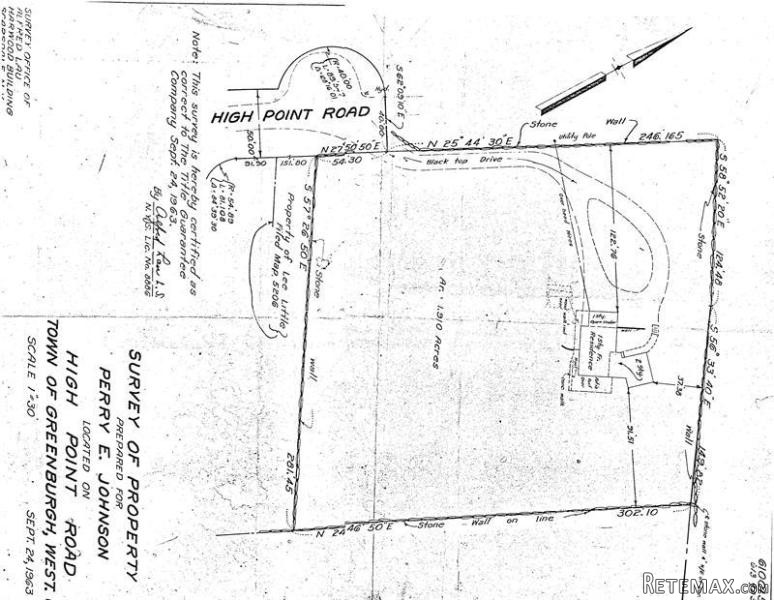 Land For Sale: 100 High Point Road..