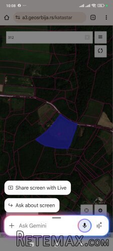 Prodajem njivu Darosava-Arandjelovac