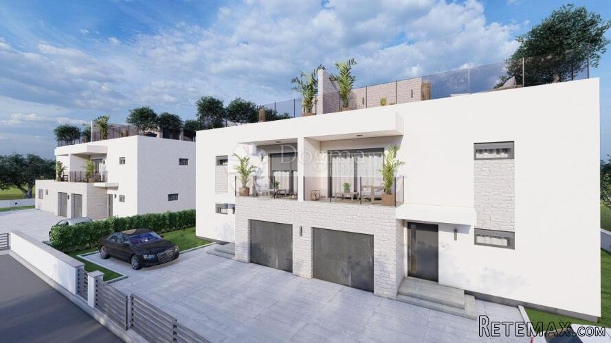 Srima, Vodice - moderan duplex sa bazenom i krovnom terasom - 3