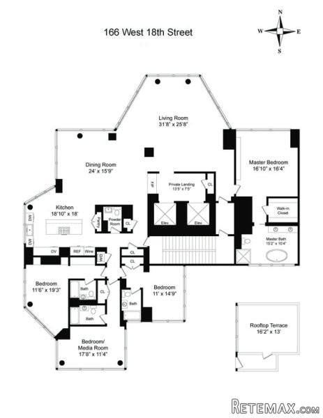 4 Bedrooms - Condo - New York State -..