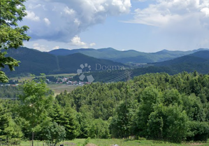 GORSKI KOTAR - GRAĐEVINSKO ZEMLJIŠTE S PANORAMSKIM POGLEDOM - 3