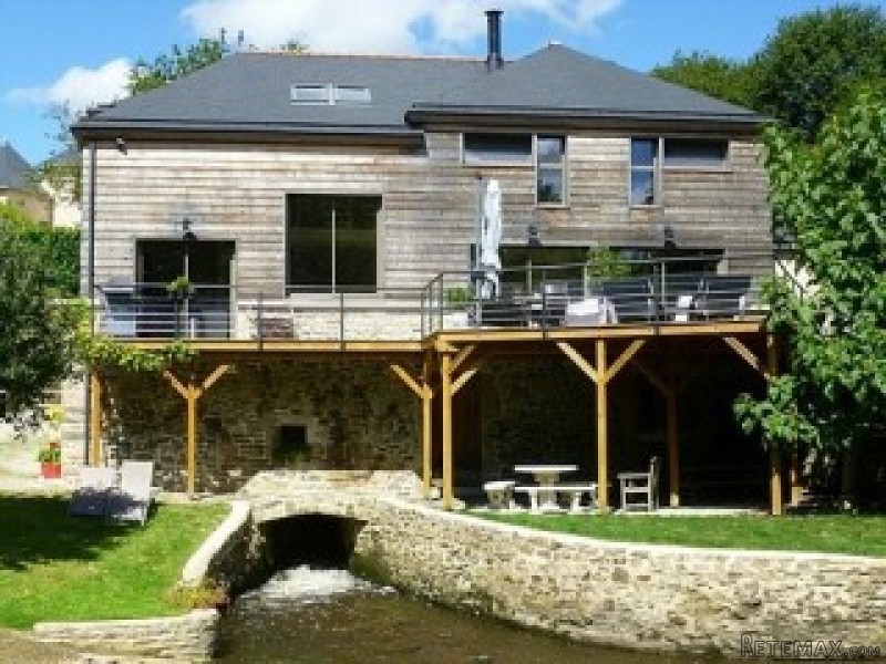 Renovated former paper mill, with land.. - 2