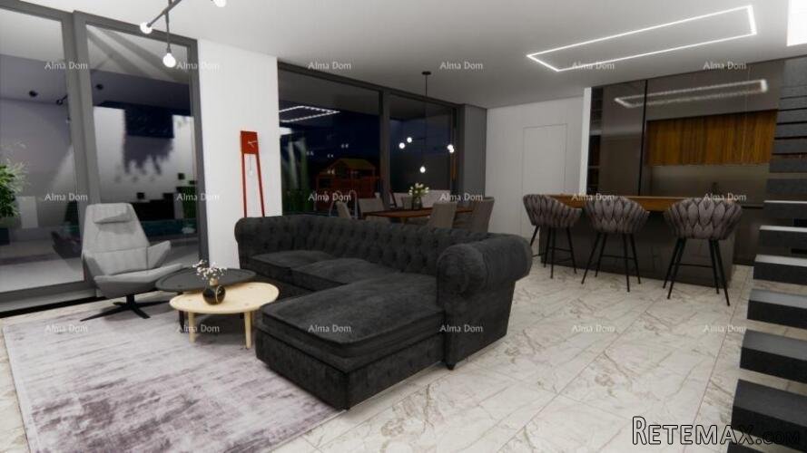 KANFANAR - Građevinsko zemljište 512 m² s idejnim projektom - 4