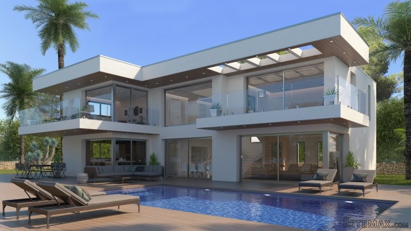 Modern 3 bedroom villa in Moraira
