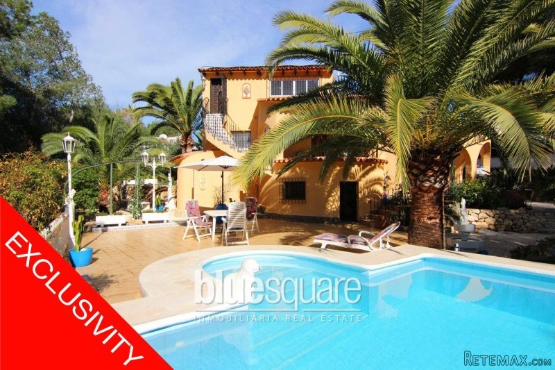 South facing character villa on a very..