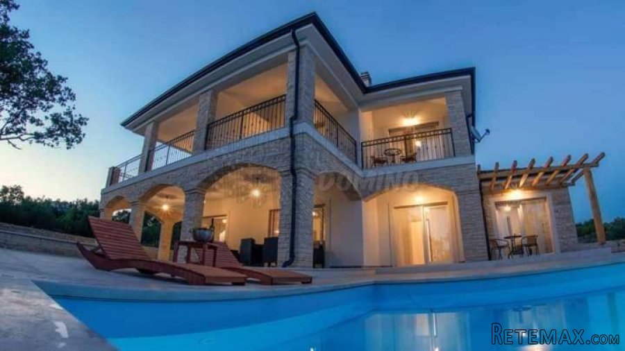 Prekrasna vila s pogledom na more! Otok Krk! - 4