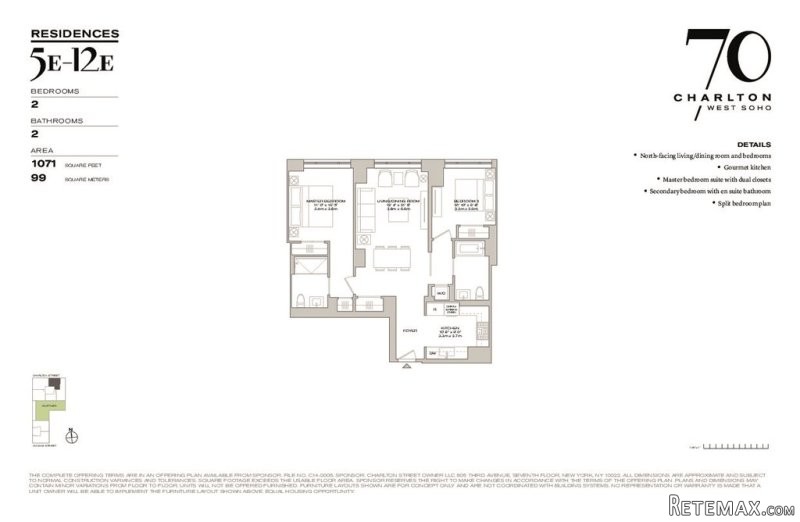 2 Bedrooms - Condo - New York State -.. - 2