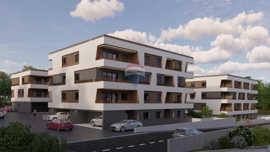 Istra, Poreč - stan na drugom katu novogradnje s dvije spava