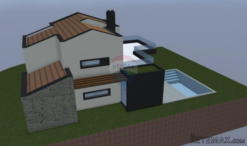 Istra, Muntrilj, lijepo građevinsko zemljište od 598 m2 sa - 3