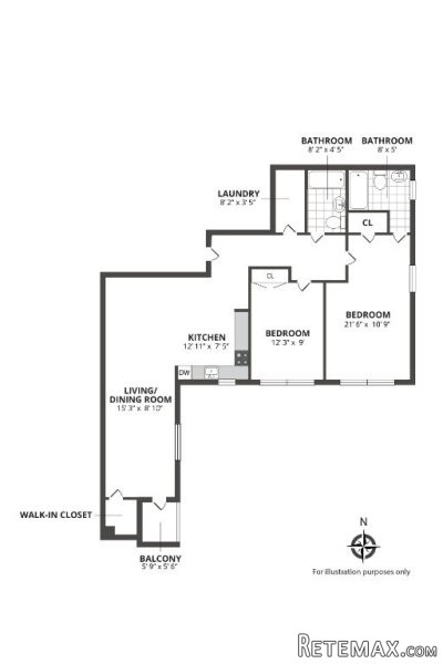 2 Bedrooms - Condo - New York State -.. - 2