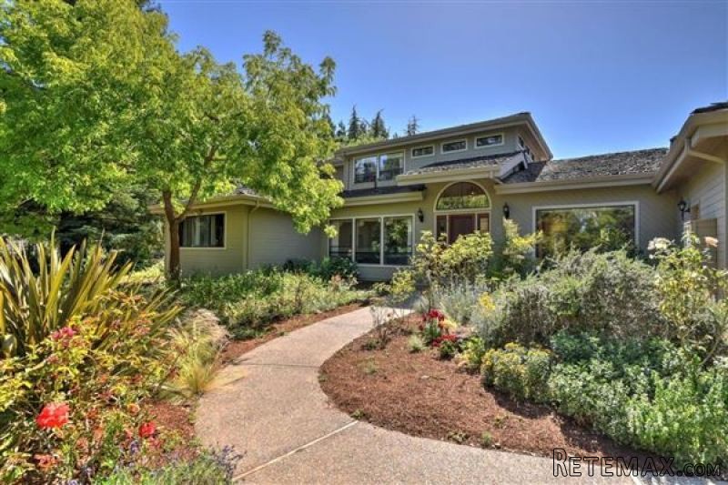 Complete privacy in portola valley