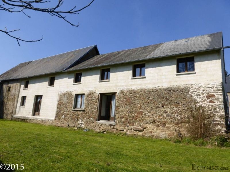 Country Stone House With Garden..