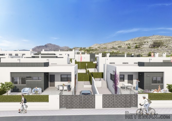 Los dúplex están ubicados en un complejo residencial en B..