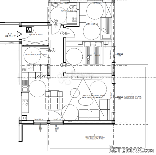 Novogradnja Veli Vrh - 1. kat, 84 m2 (A15) - 2