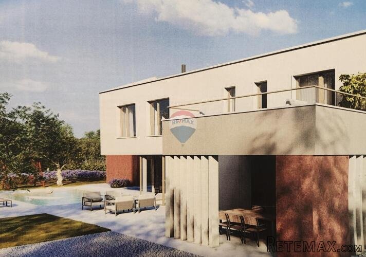 Istra, Labin - nova villa s bazenom i velikom okućnicom - 2