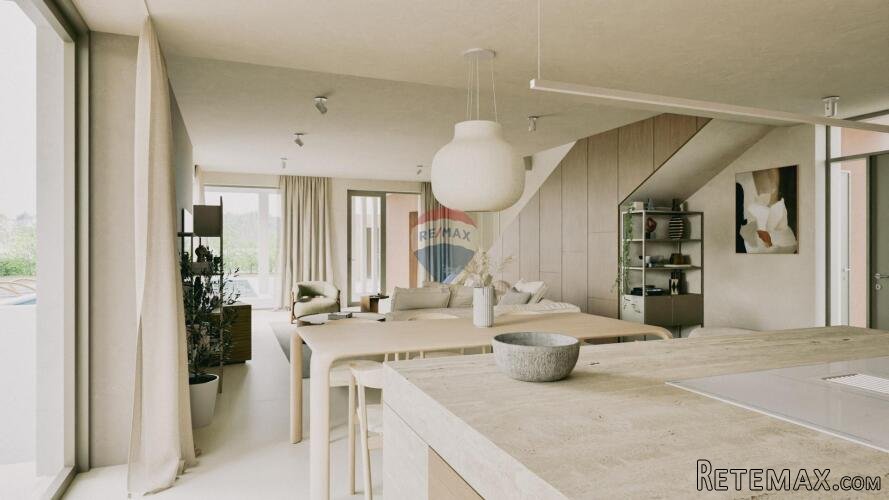 Istra, Labin - nova villa s bazenom i velikom okućnicom - 2
