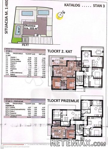 MALINSKA, NOVOGRADNJA, PENTHOUSE SA BAZENOM I POGLEDOM NA MO - 2