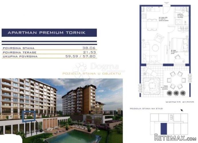 Luksuzni apartman na atraktivnoj lokaciji - 2