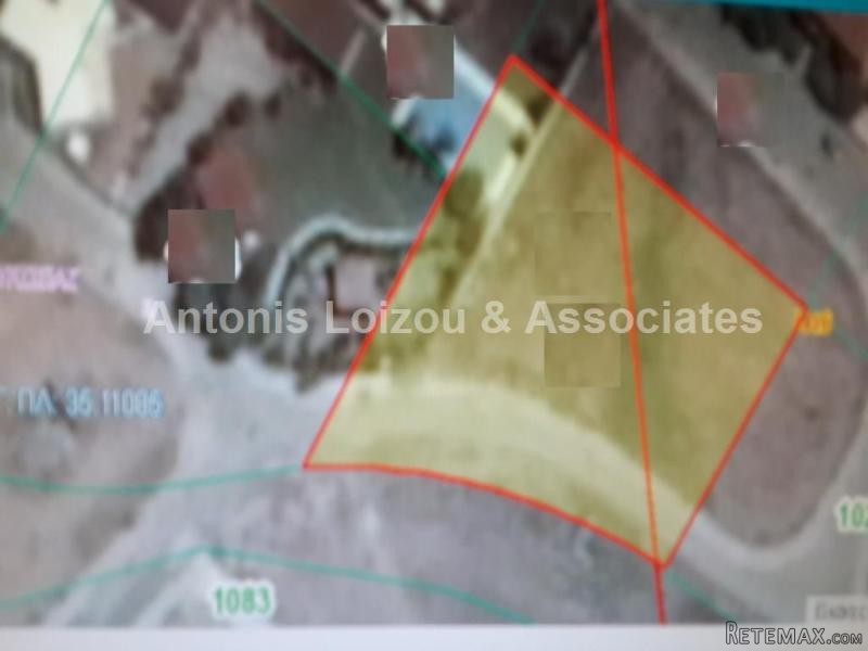 529m2 Residential Plot in Latsia - 2