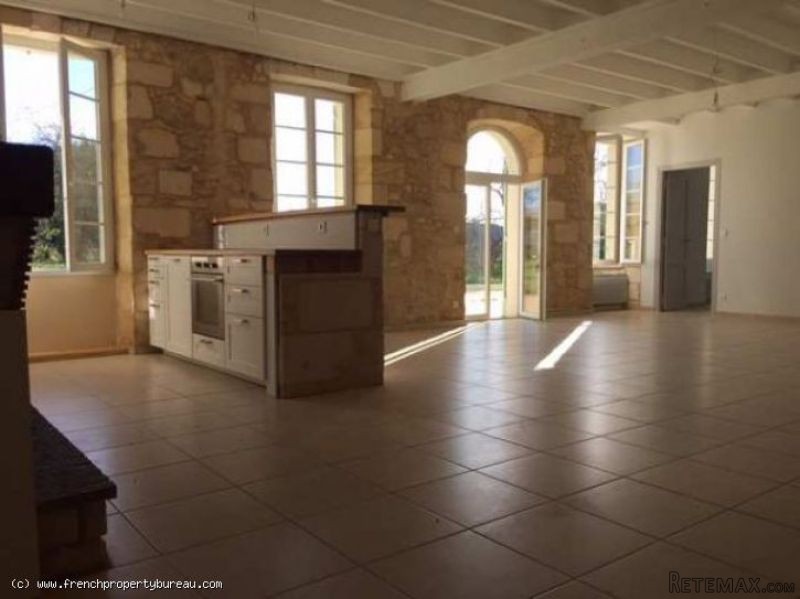 Restored stone house near fishing port.. - 2