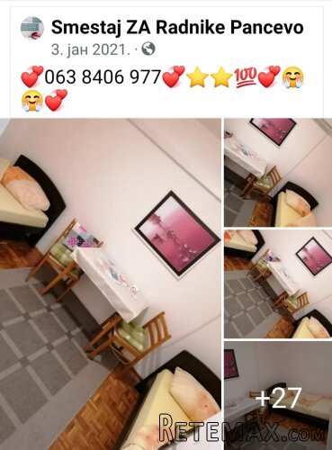 Apartman za Radnike Pancevo