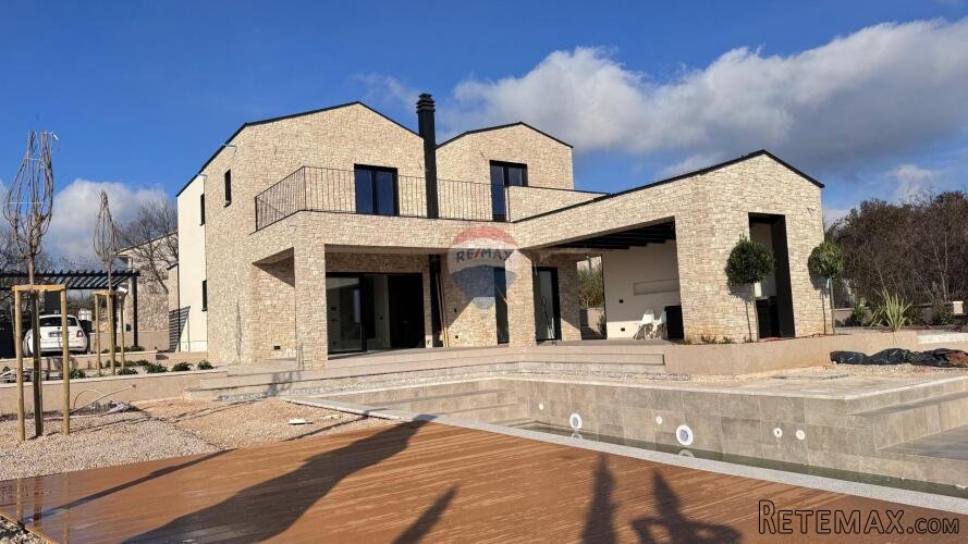 Otok Krk, Vrbnik, samostojeća kuća, novogradnja, bazen - 2