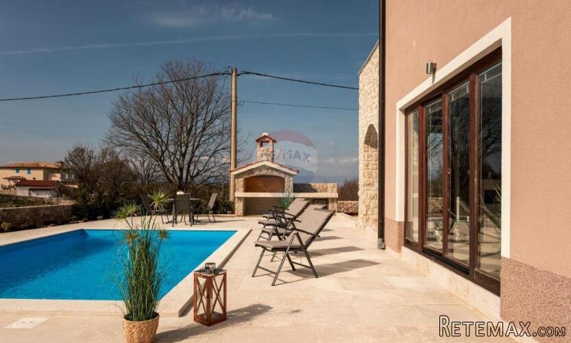 OTOK KRK,MALINSKA-villa sa bazenom - 2