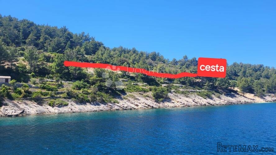Atraktivno zemljište u blizini Vela Luke,uvala Prapratna - 3