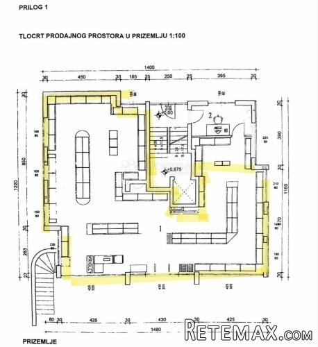 NOVALJA -POSLOVNI PROSTOR NAJAM - 3