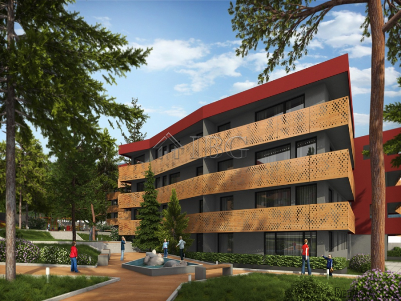Apartments in a gated complex in Varna..