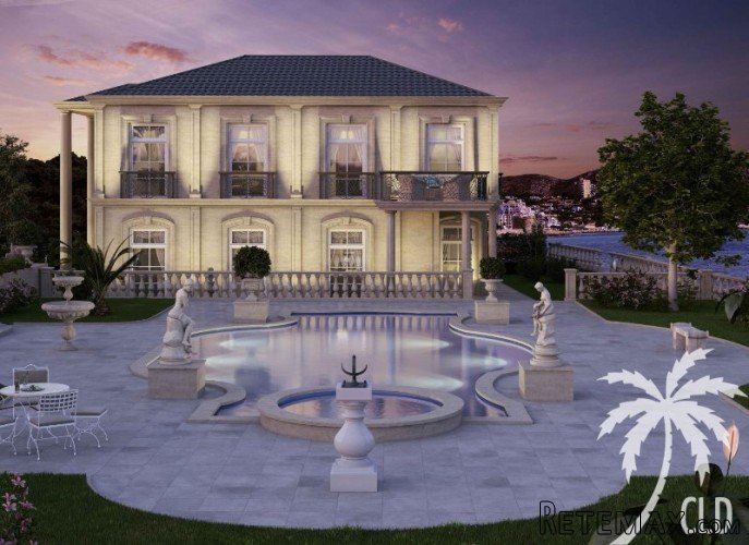 This seafront mansion has a gorgeous, elegant and timeless.. - 3