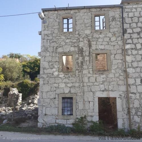 Kamena kuća za renovaciju s okućnicom - Blizina Pelješkog mo - 2