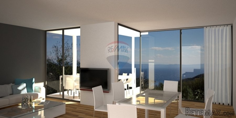 ISTRA, LABIN, RABAC, PROJEKT URBANIH VILA S POGLEDOM NA...