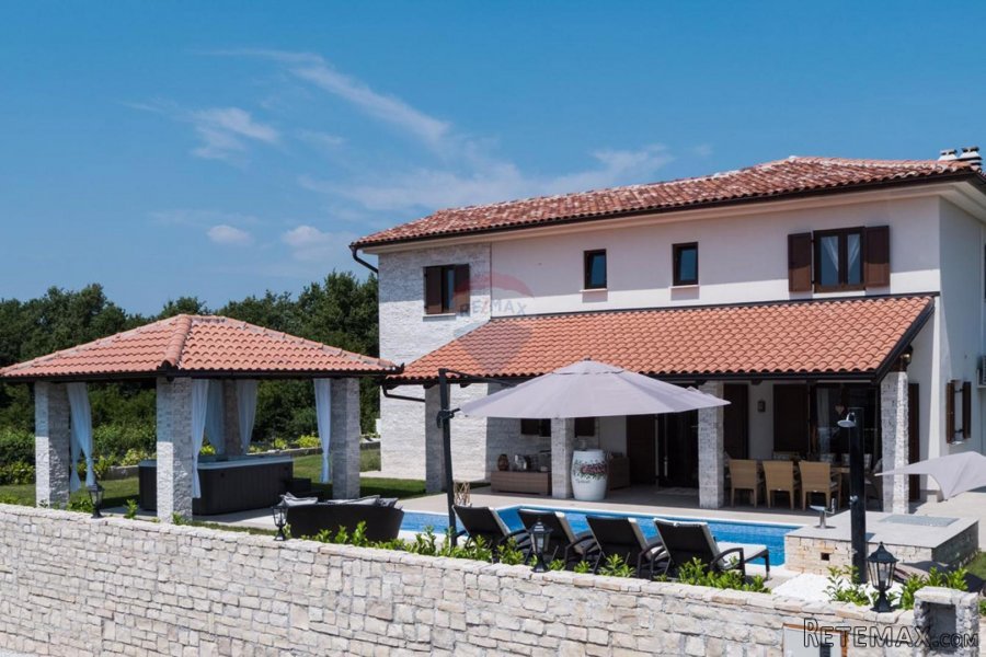 ISTRA, VIŠNJAN ELEGANTNA DIZAJNERSKA VILLA S BAZENOM I WELLN - 5