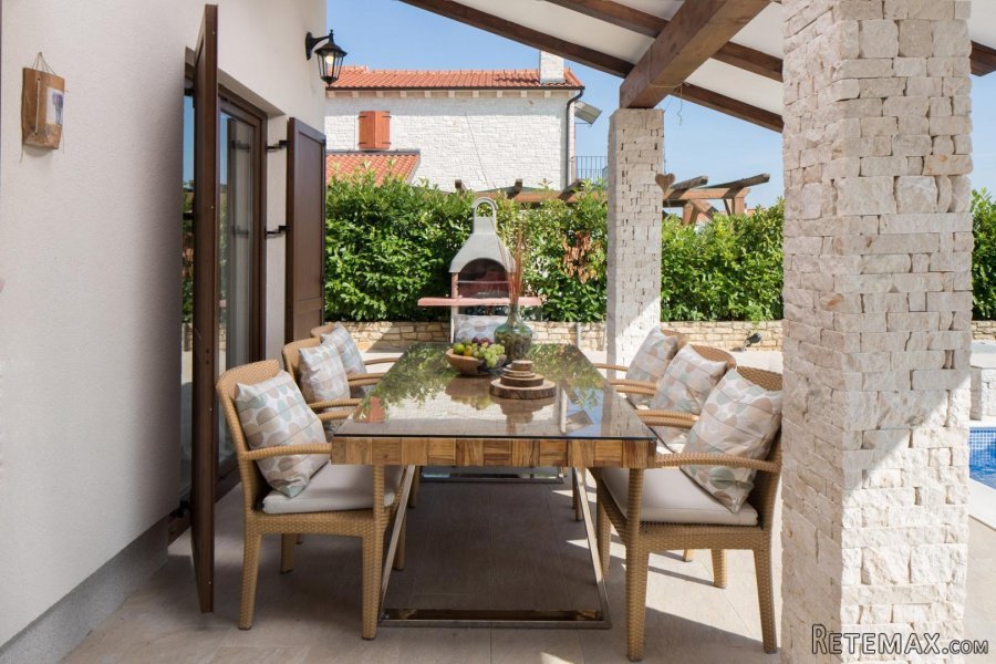 ISTRA, VIŠNJAN ELEGANTNA DIZAJNERSKA VILLA S BAZENOM I WELLN - 6