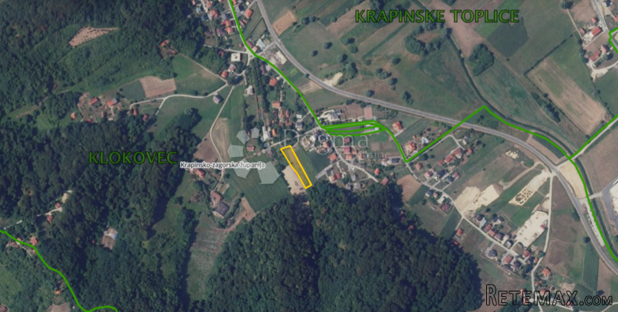 Građevinsko zemljište 2.151m² nadomak Krapinskih Toplica!