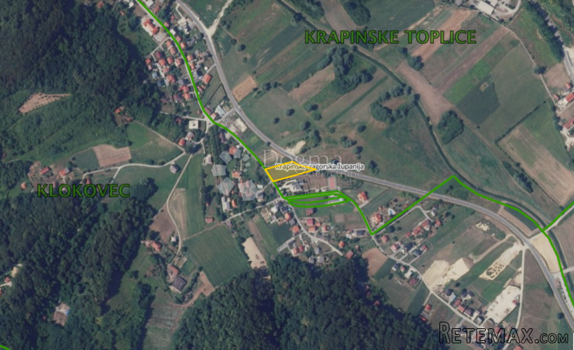 Građevinsko zemljište 2.320m² u Krapinskim Toplicama!