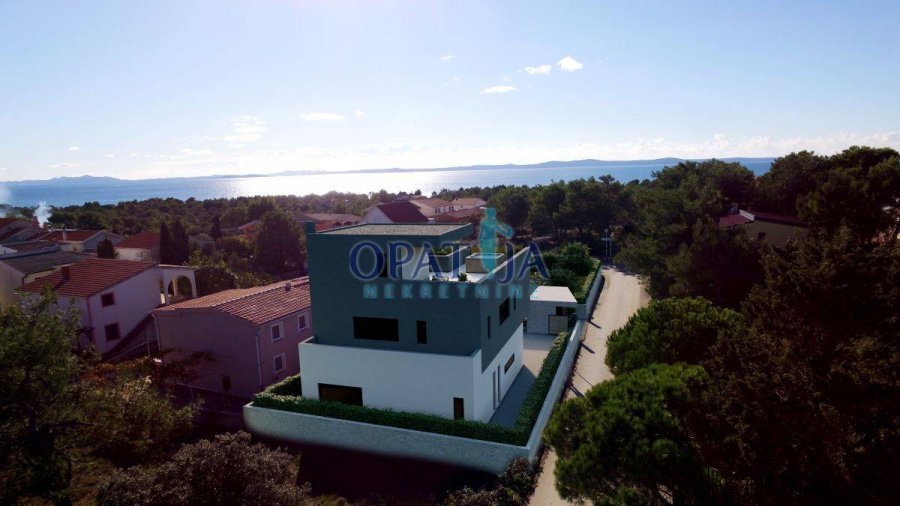 Vir, moderna villa sa bazenom, s pogledom na more - 3