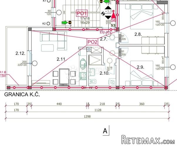 Novogradnja Valdebek- 2SS+DB 1.kat