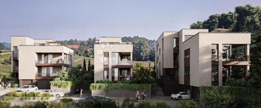 Zagreb, NOVOGRADNJA, PROJEKT PERJAVICA trosoban stan 99,63 m - 2