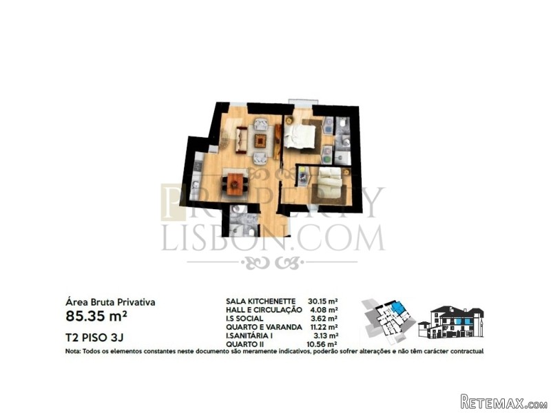 T2 Lisbon Apartment near the Castle for.. - 2