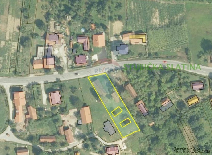 Stubička Slatina, građevinsko zemljište, 1350m2 - 4