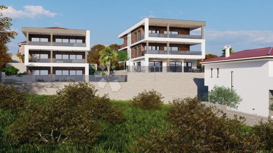 OTOK KRK - LUKSUNI STAN U PRIZEMLJU S BAZENOM - 2