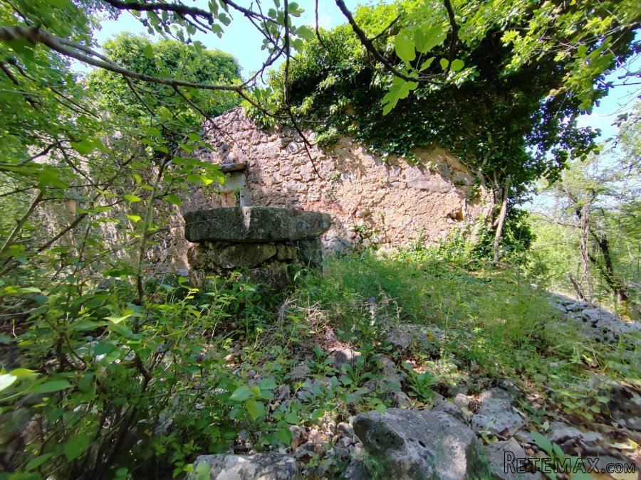 OTOK KRK, VRBNIK kamena kuća za adaptaciju sa vrtom - 3