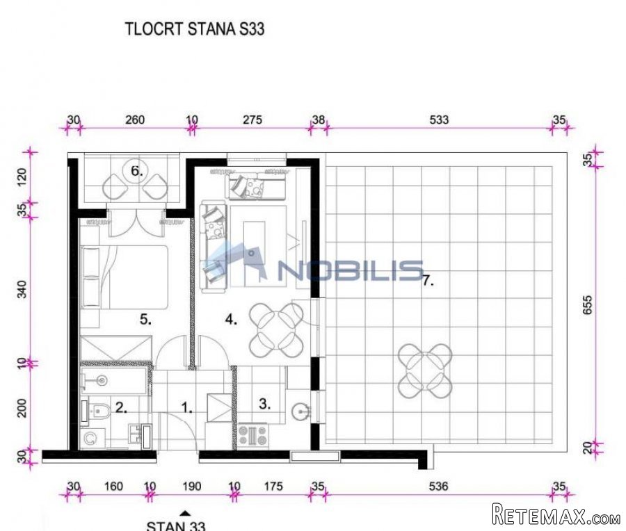 Zagreb (Retkovec), 2-sob+TERASA, 42,93 m2, S33 NOVOGRADNJA