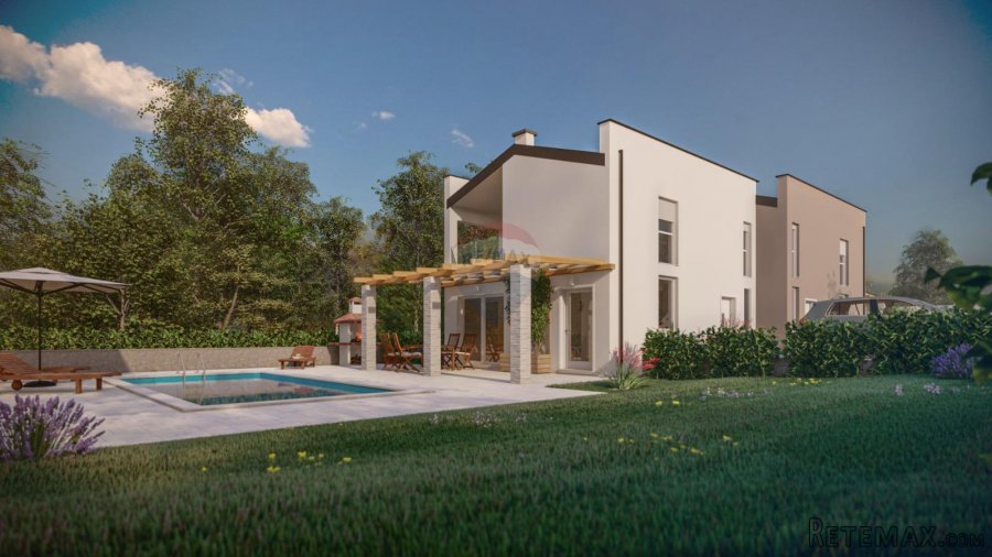 Istra, Tinjan okolica, dvojna kuća sa dvorištem - 2