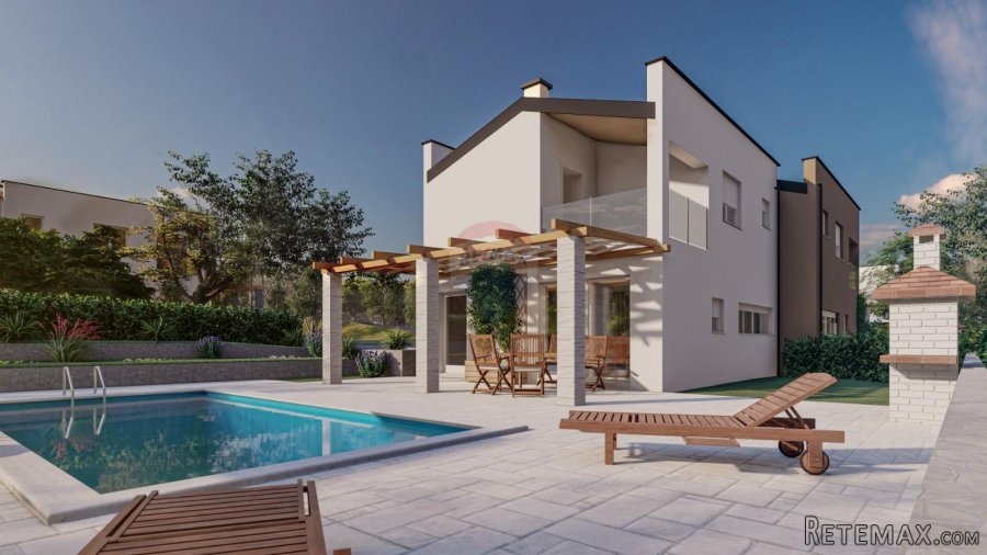 Istra, Tinjan okolica, dvojna kuća sa dvorištem - 10